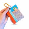 Minimalist Design Earphone Bag Zipper Key Pouch Practical Mini Canvas Pouch  Storage Use
