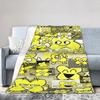 Blanket Fleece All Season Cartoon Multi-function Super Soft Throw Blankets for Bed Bedroom Rug Piece