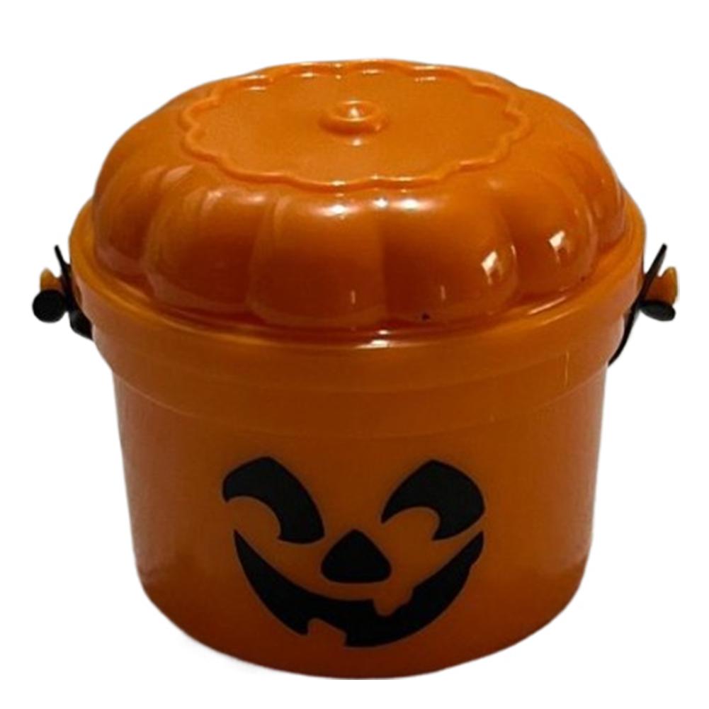 

NEW Halloween Pumpkins Small Bucket Cute Pumpkin Trick Bucket For Party Favors Halloween Party Holiday Decorations Accessories