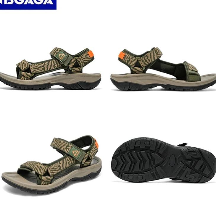 Classic Men's Hiking Sport Sandals Lightweight Leisure Beach Shoes Summer Open-Toe Breathable Travel Walking Sandials