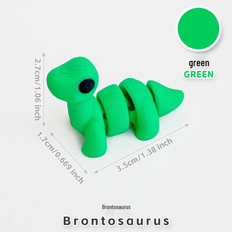 Colorful 3D Printed Small Animal Toys - Simulation Animal Models for Micro-Landscape Decoration