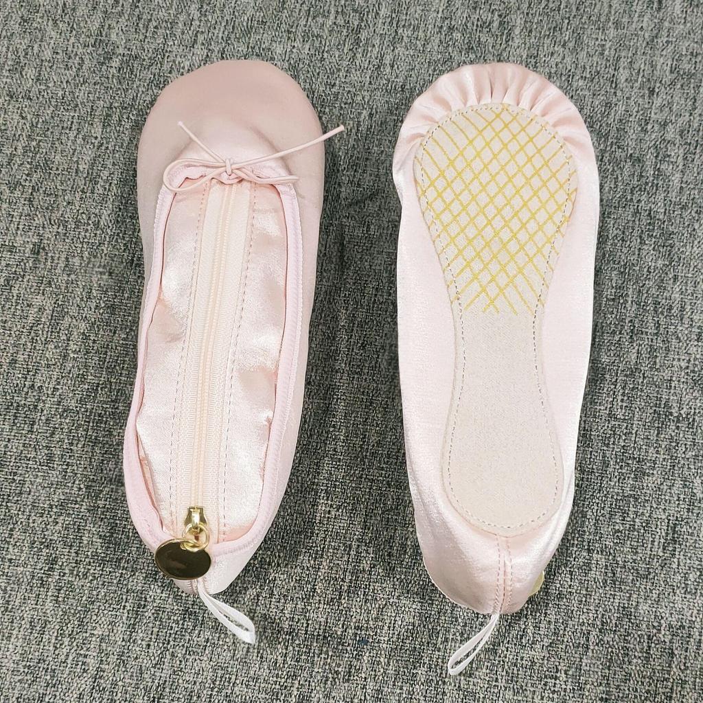 Satin Ballet Shoes Pencil Case & Makeup Bag - Dance & Beauty Storage Bag