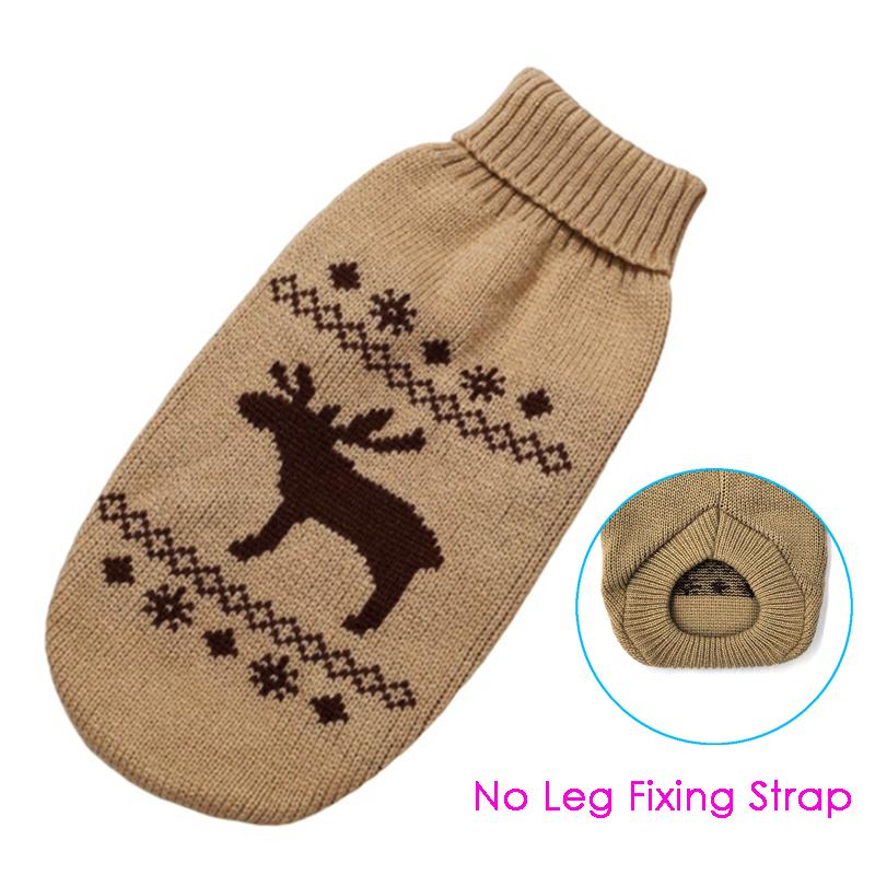 Dog Cat Sweater Winter Warm Knitting Coat Cats Knitted Clothing Dog Clothes For Small Dogs Christmas Season Pets Outfit Chihuahua