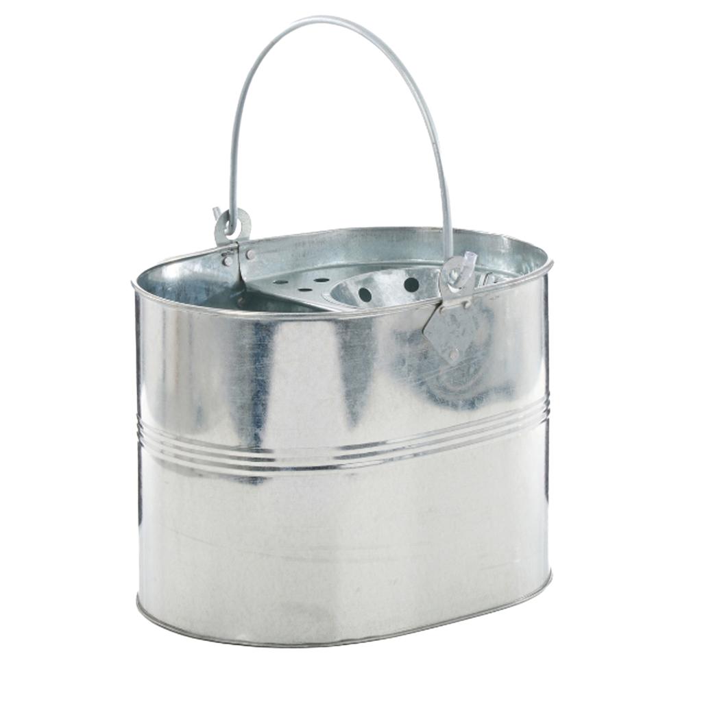 Leecroft Heavy Duty Galvanised Mop Bucket