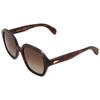 Rag   Bone Brown Gradient Square LadieS SungLaSSeS Rnb1063 S 0086 La 53