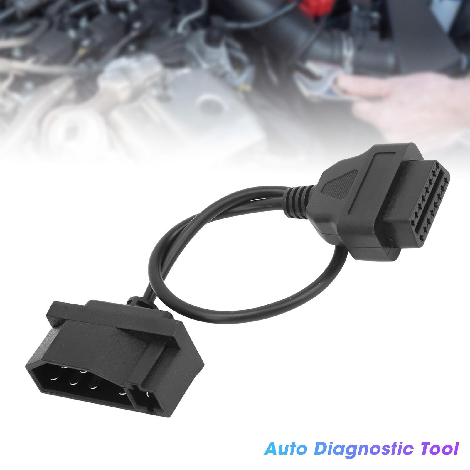 7-pins naar 16-pins Kabel, 40 cm OBD1 naar Adapterkabel voor , met ABS-materiaal voor Diagnostische Scanner Tool Verbinding