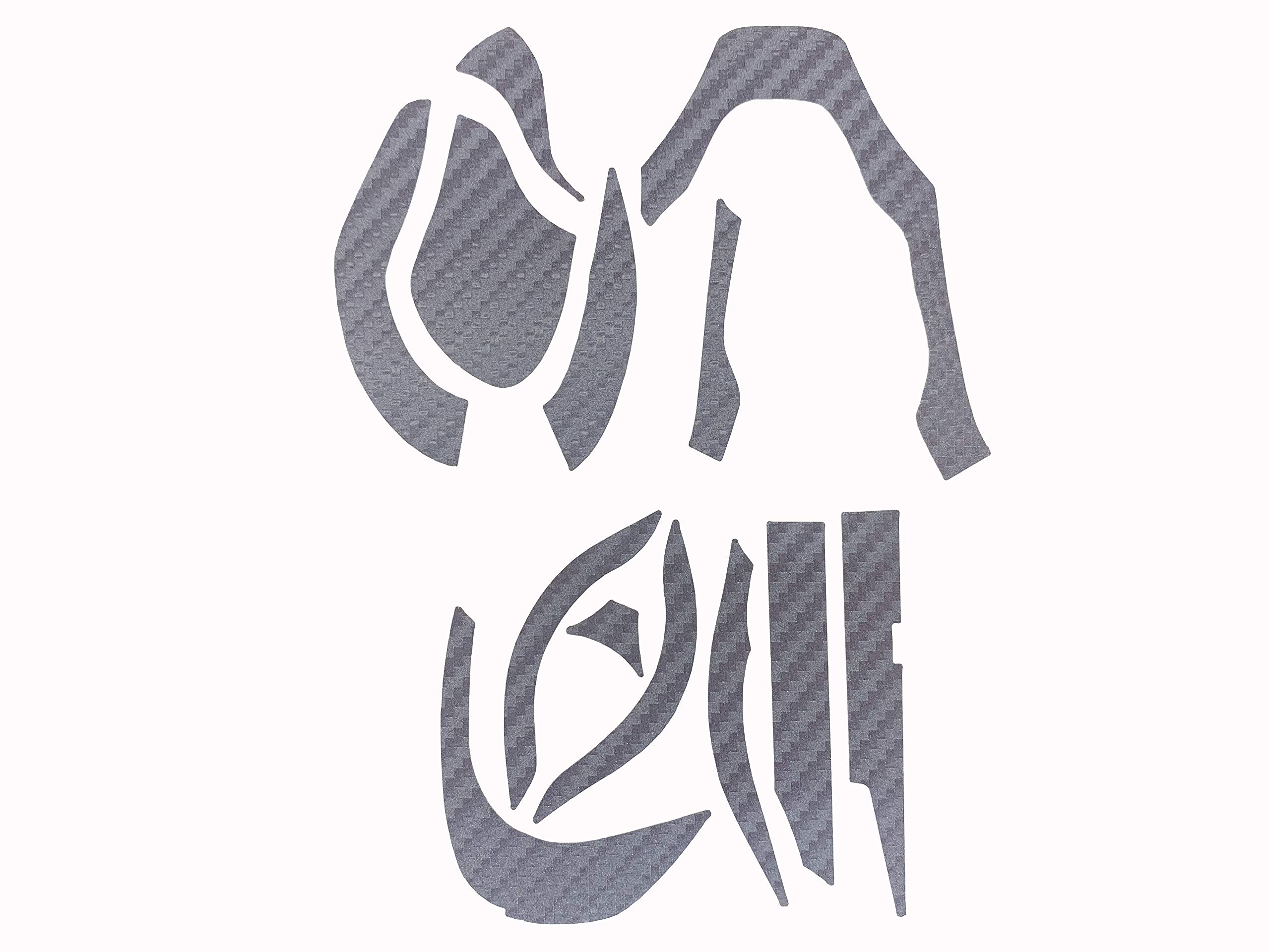 

CUSTOM YOROI Custom Decal for 19 Scorpion MGL Baitcasting Scratch Protection SEAT.JP Reel, (Silver, Right-Handed)