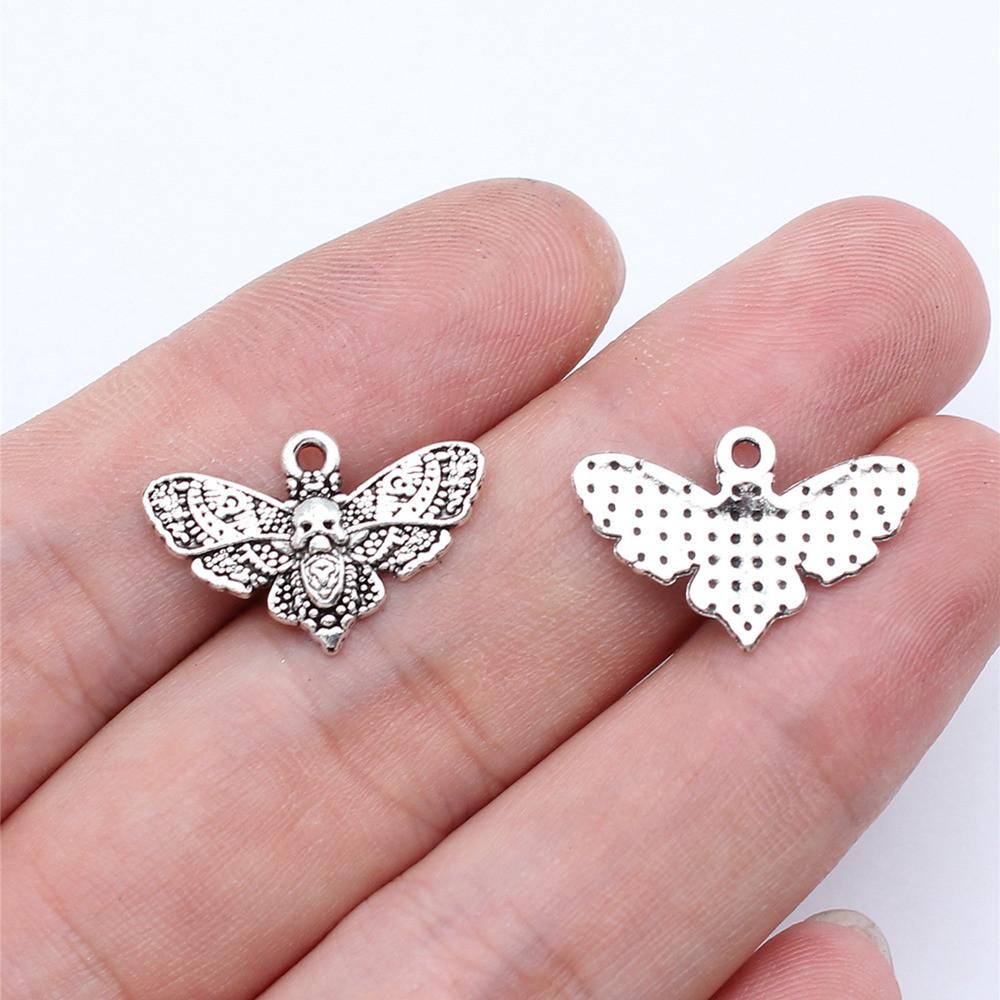 Charms Small Butterfly Pendants Wedding Jewelry Findings ZC114