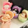 Adorable Transforming Dog Egg Plush Toy Soft Feather Cotton Filling