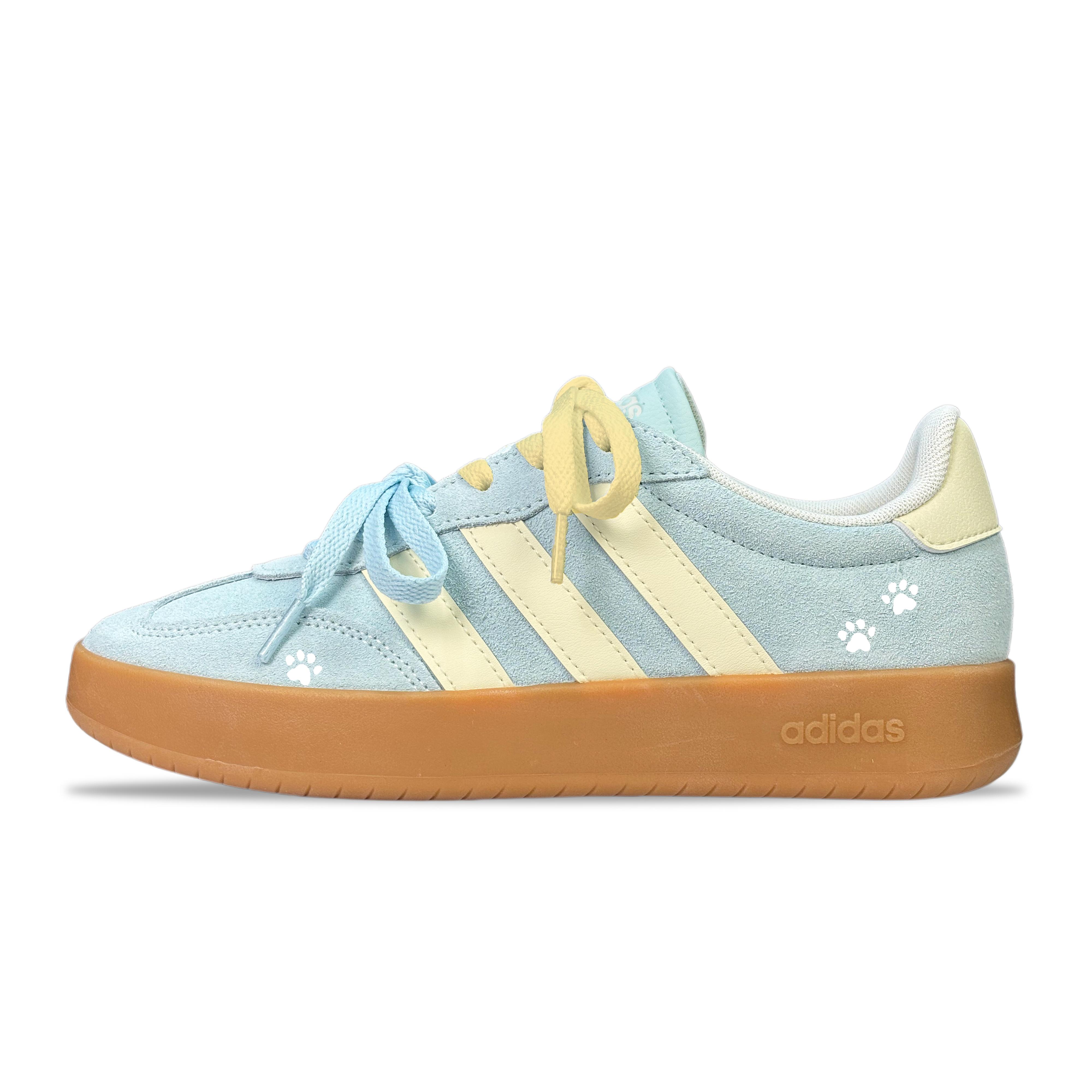 

Специальные Adidas BARREDA YDCC Кремовые Кошачья Лапка Износостойкие Низкие Немецкие Военные Кроссовки Унисекс Синие JQ4238(Команда501- ) 36
