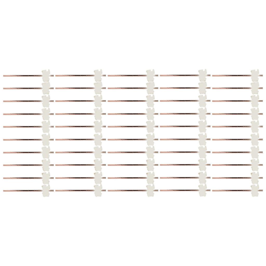 50Pcs Rose Gold Straws Rose Gold Durable Nontoxic Paper Elegant Design Gold Paper Straws with Cards Stickers