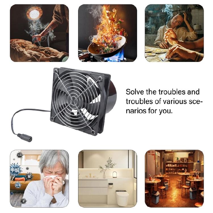Multi Purpose 120mm Ventilation Blower With European Standard Speed Controllers Suitable For 3D Printer Enclosures Workshops