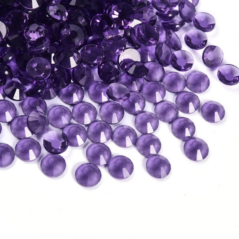 Nail Art Diamond Jewelry, Transparent Bottom Glass Rhinestone Flat Bottom Drill Mobile Phone Case Beauty Diy Luggage Jewelry Accessories