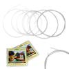 Nylon Classical Guitar Strings - Hard Tension, Silver-Plated Copper Alloy Winding, Anti-Rust Coating