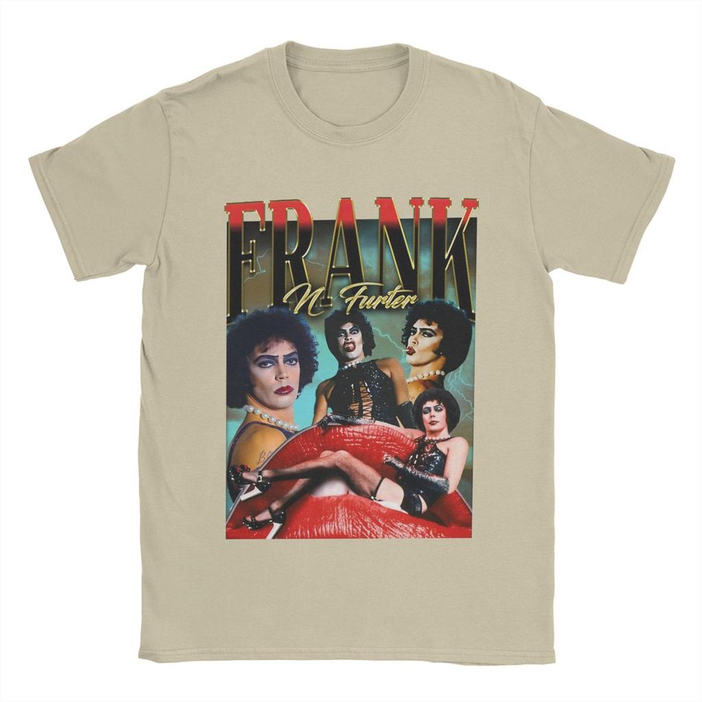 Neformální trička Frank N Furter The Rockys Horror Picture Show Pánská s kulatým výstřihem 100% bavlna Tričko s krátkým rukávem Dárková tílka