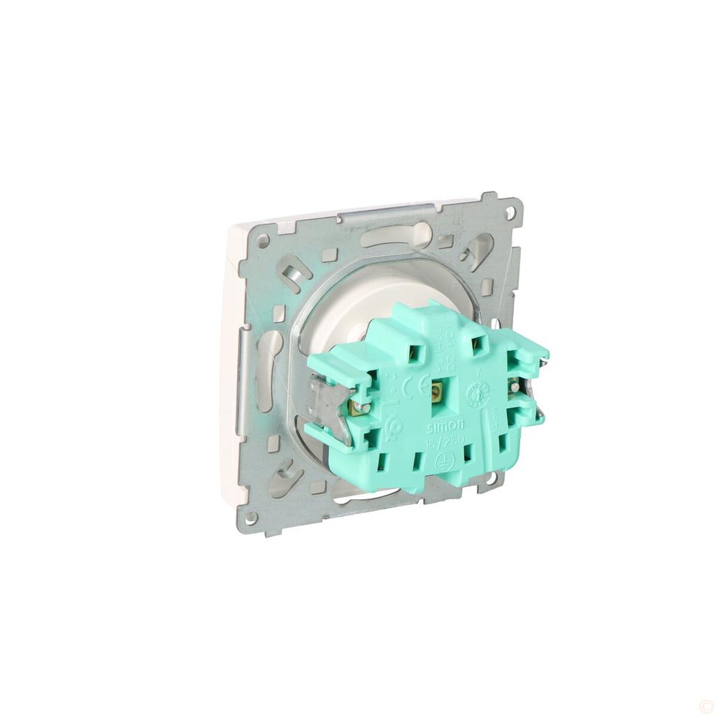 Single Socket with Grounding IP44 with Shutters BMGZ1BZ.01/11 Basic Mo