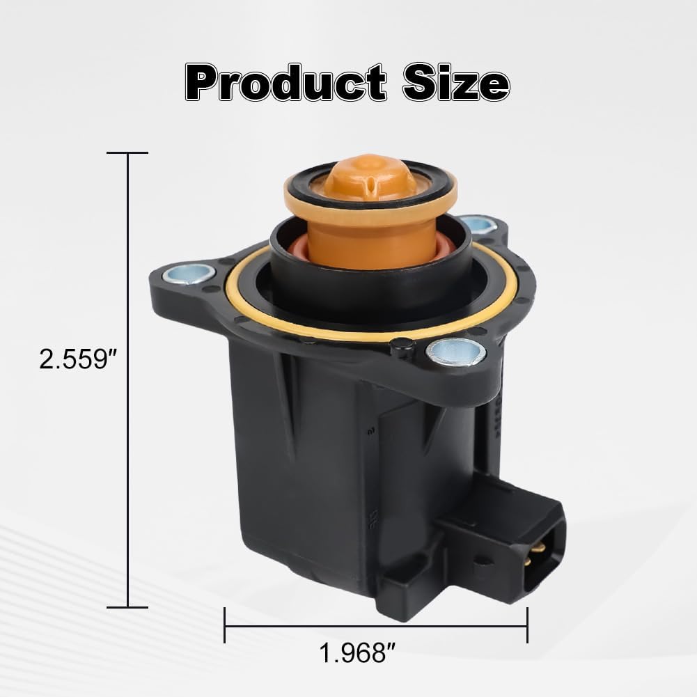 Turbo Solenoid Valve Compatible with BMW X3 X4 X5 X6 1 2 3 4 5 6 7 Series Replacement for 11657590581 11657601058 11657602293 Turbocharger