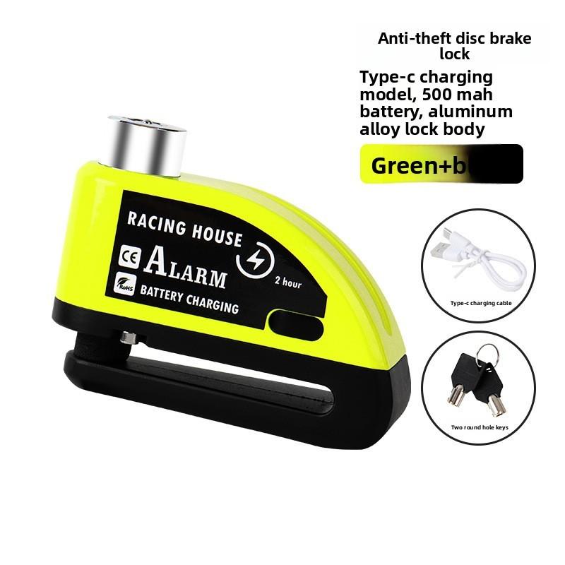 Bike Disc Brake Lock Aluminum Alloy Anti Theft Lock For Ebikes And Scooters