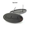 5Pcs/Set Luggage Hardware Accessories Label Decoration DIY Handmade Bag Hardware Decorative Buckle Handmade Trademark Iron Plate