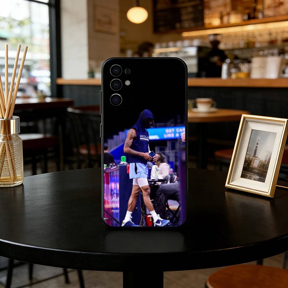 Ja Morant Phone Case For Samsung S25,S24,S21,S22,S23,S30,Ultra,S20,Plus,Fe,Soft Silicone Black Cover