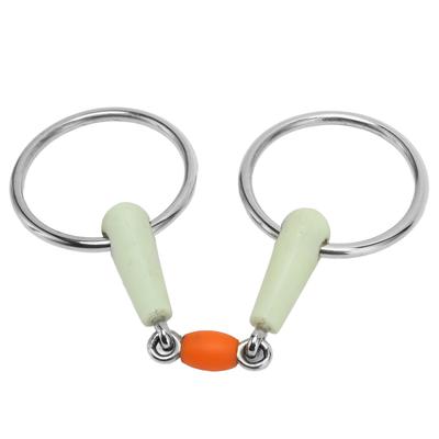  Mors de cheval Saveur Pomme Professionnel Acier Inoxydable Mors de Bride pour Entraînement Équestre