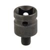 0.8-10mm Keyless Drill-Chuck 3/8-24UNF Thread Drill-Bit Adapter For Impact Drill