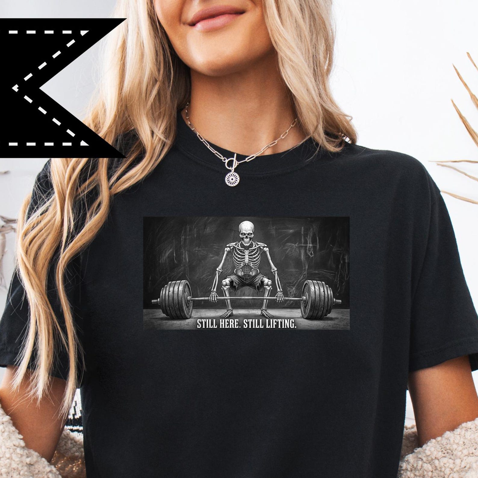 Skeleton Weightlifting Graphic Tee, Funny Gym Meme Shirt, Fantasy Workout Apparel 3XL