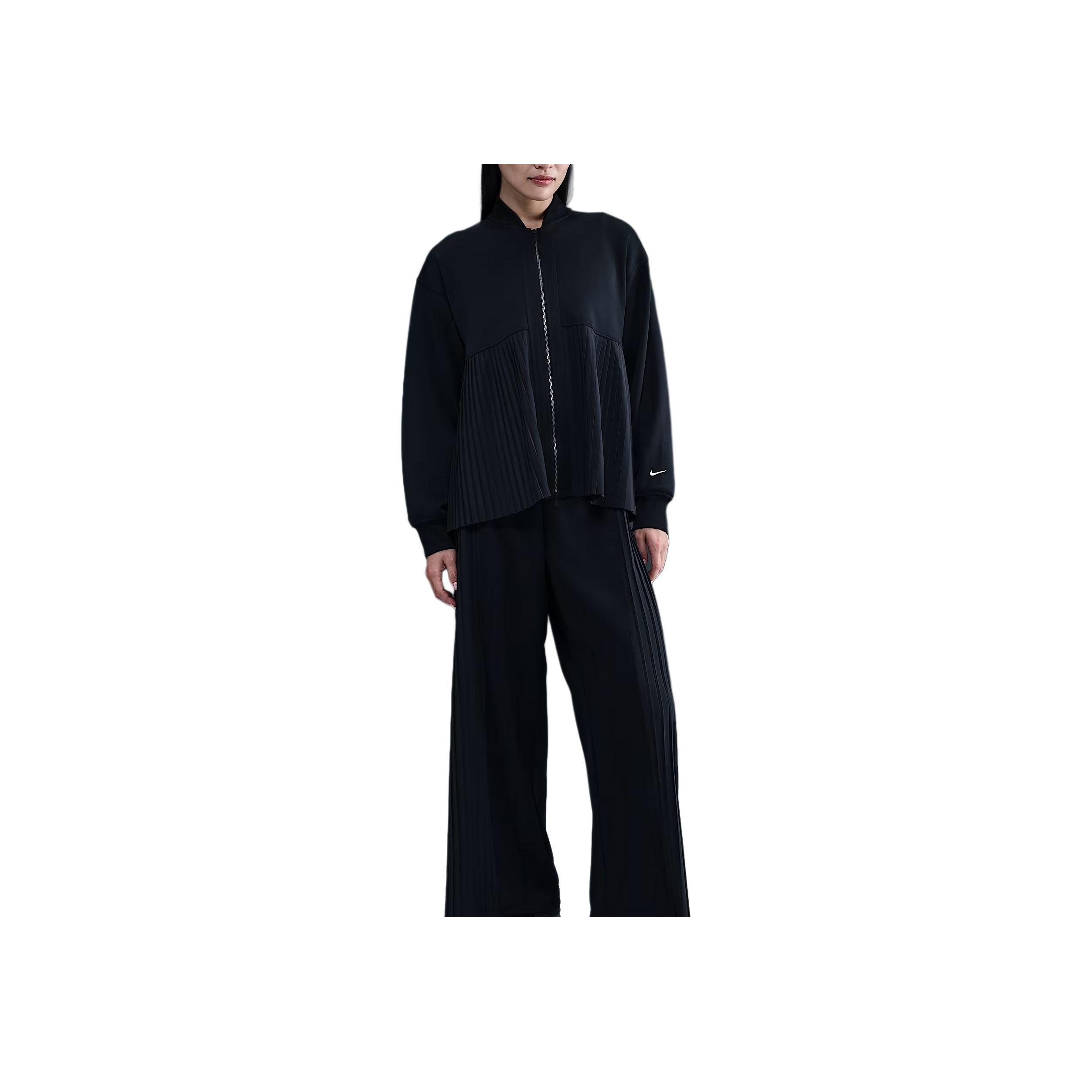 Nike Swoosh FW25 Спортивная куртка с молнией и воротником, с длинным рукавом, женская, куртки IM7458-010 XS