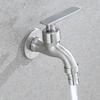 HONGGONG 304 Stainless Steel Flat Handle Single Cold Faucet