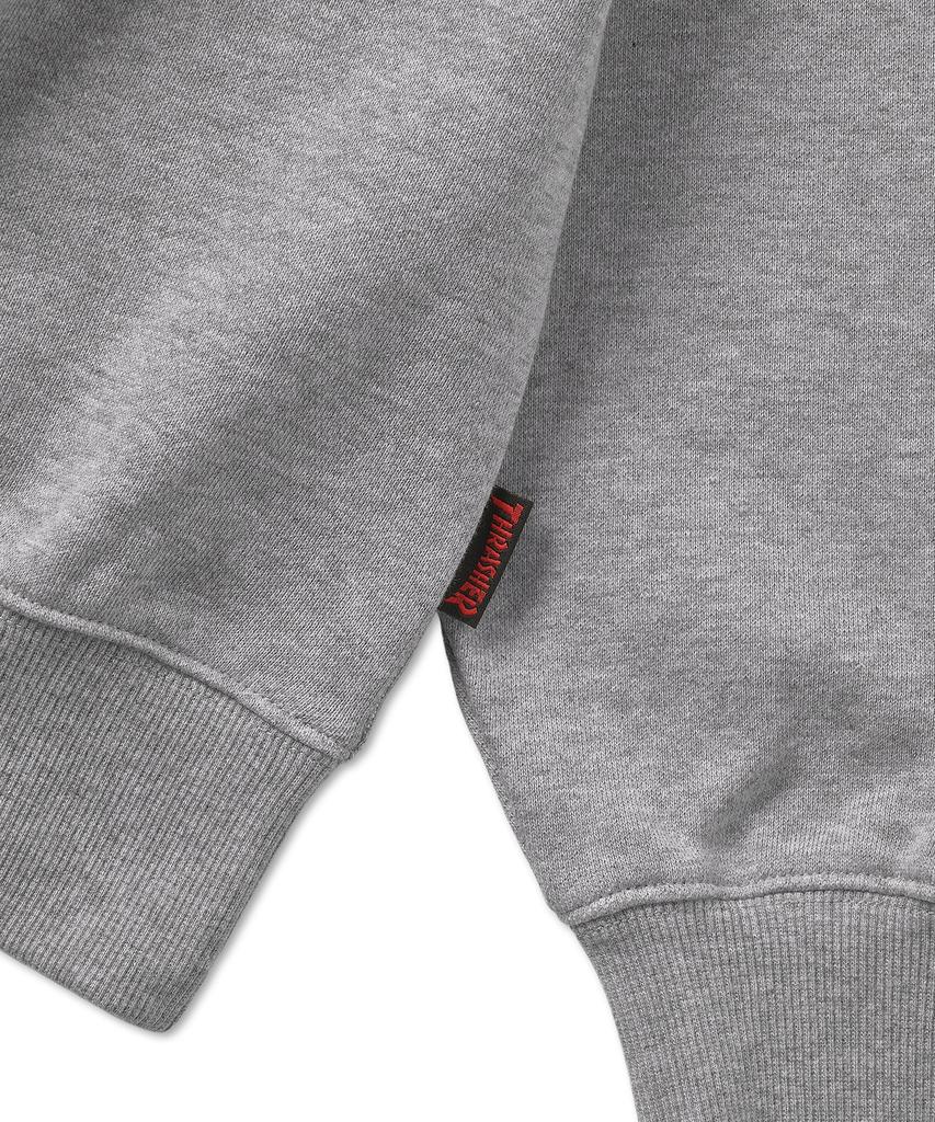 Treasure Flame Logo Sweatshirt Gray