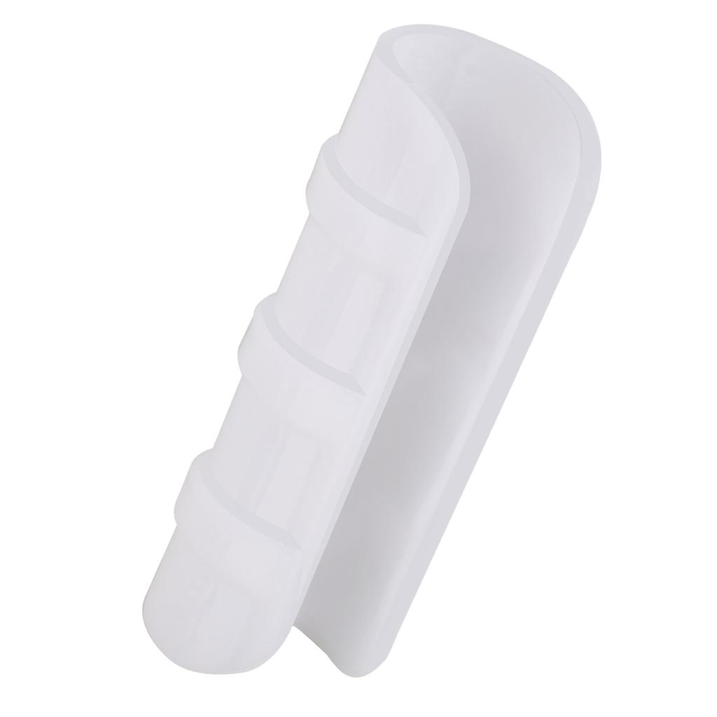 10PCS Greenhouse Film Clips Plastic Snap Clamp for Garden Building Tube White Outer Diameter 32mm