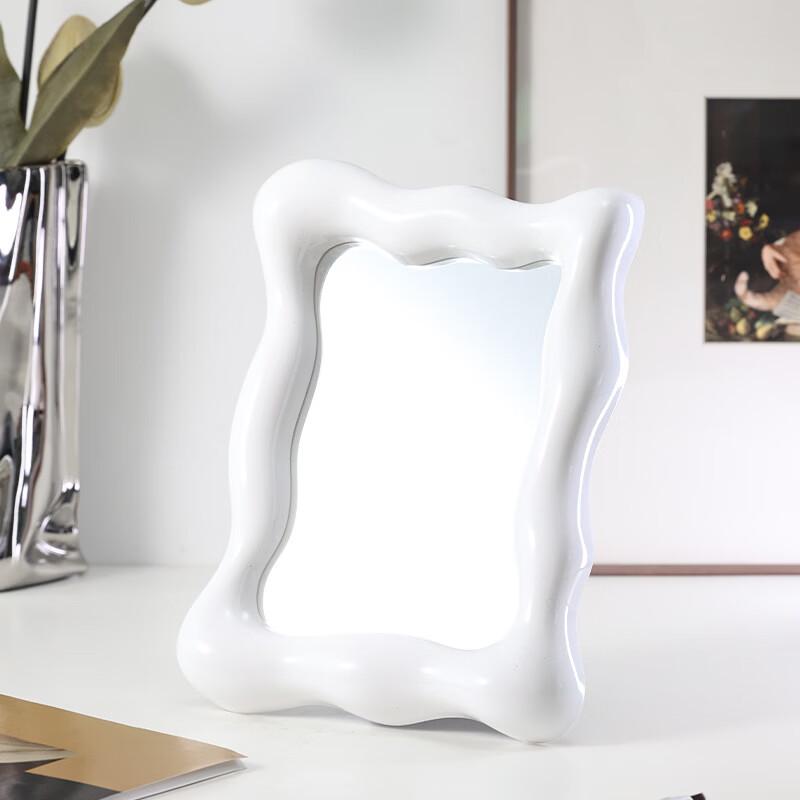 oeny Wave Desktop/Wall Makeup Mirror