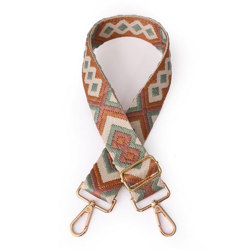 Geflochtene Schultergurte Neuer Gittertyp Fertige Gurtbandunterstützung Geeignet für Schulter-Umhängetaschen