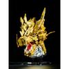 Golden Dragon Head Building Blocks Building Blocks Assemble Desk Decoration Chinese Dragon Toys Gift  for Adult Friend