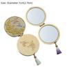 Faltbarer Kosmetikspiegel Chinesischer Stil Handspiegel Kreativer Kosmetikspiegel Souvenirs für Touristen