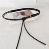 Stylish Faux Leather Knotted Belt For Women Perfect For Coats Sweaters Dresses And Down Jackets
