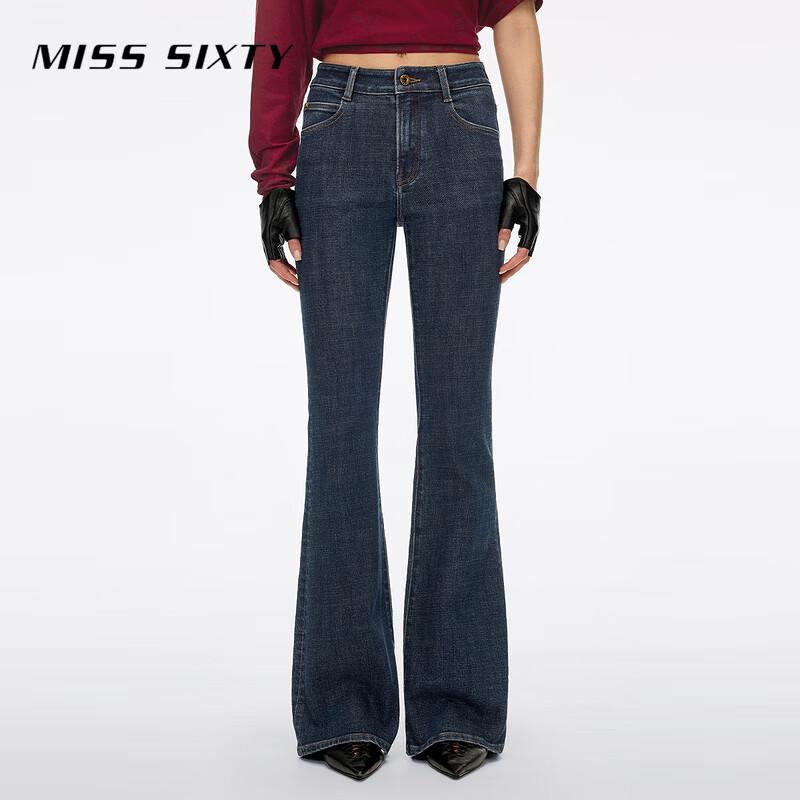 

MISS SIXTY 2026 Summer Slim-Fit Retro Flared Jeans 27