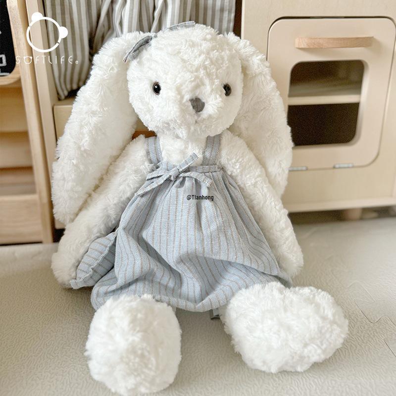 Little Rabbit Plush Doll - Comfort, Hug, and Sleep Toy for Girls