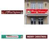Eye-catching Christmas Banners For Home Or Commercial Use Premium Polyester Material