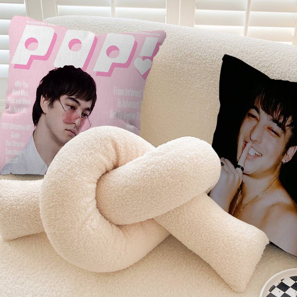 Sänger Joji Kissenbezug Cartoon Geschenk Kissenbezug Schlafzimmer Zuhause Sofa Stuhl Sitz Dekor Kissenbezug