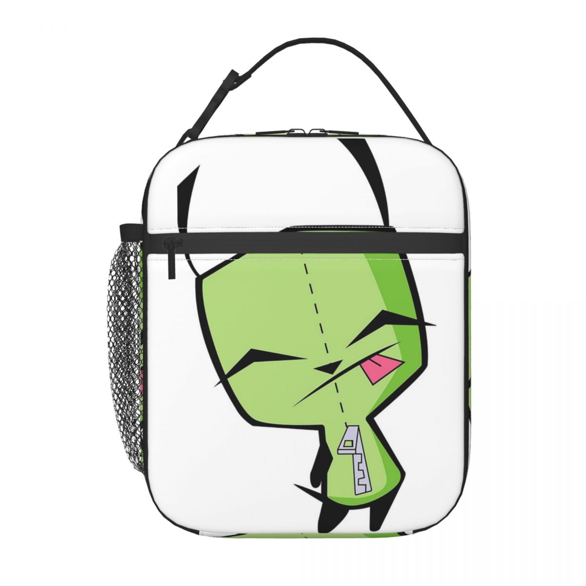 

Gir Захватчик Зим Аниме Изолированная Сумка-Ланчбокс для Женщин Детей Портативные Контейнеры для Еды Термосумка-Ланчбокс Сумка-Тоут One Size