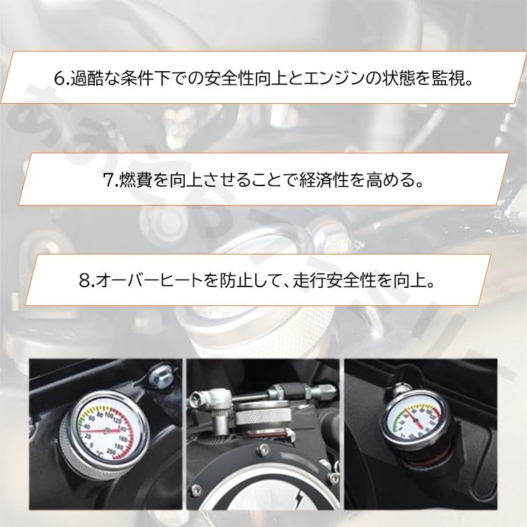 Silver M20 X P1.5 Temp Meter Inazuma 400 Impulse 400 TypeS
