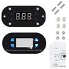W1308 Digital Temperature Controller 12V 220V Microcomputer Thermostat Heat Cool Temp Control Electronics Thermostat with Sensor