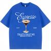 Sabrina Carpenter Espresso Martini Print T Shirt Fashion Aesthetic Unisex Women Tshirts Loose Casual Soft Cotton Tops Streetwear