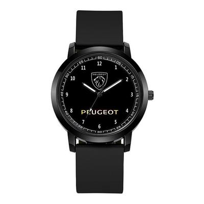 Křemenné hodinky s logem auta pro muže a ženy Vodotěsné elektronické hodinky pro Peugeot 206 307 308 3008 207 208 407 508 2008 5008 107