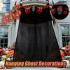 Scary Hanging Skull Ghost Mask Ghost Ornament Party Accessories Flying Ghost  Outdoor Decor