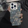 Retro Pattern Phone Case for iPhone 13/14/15 Pro & 16/17 - European & American Style