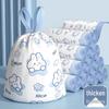 Cartoon Rabbit Drawstring Garbage Bags, Cute & Thickened Automatic Closure Trash Can Bags.