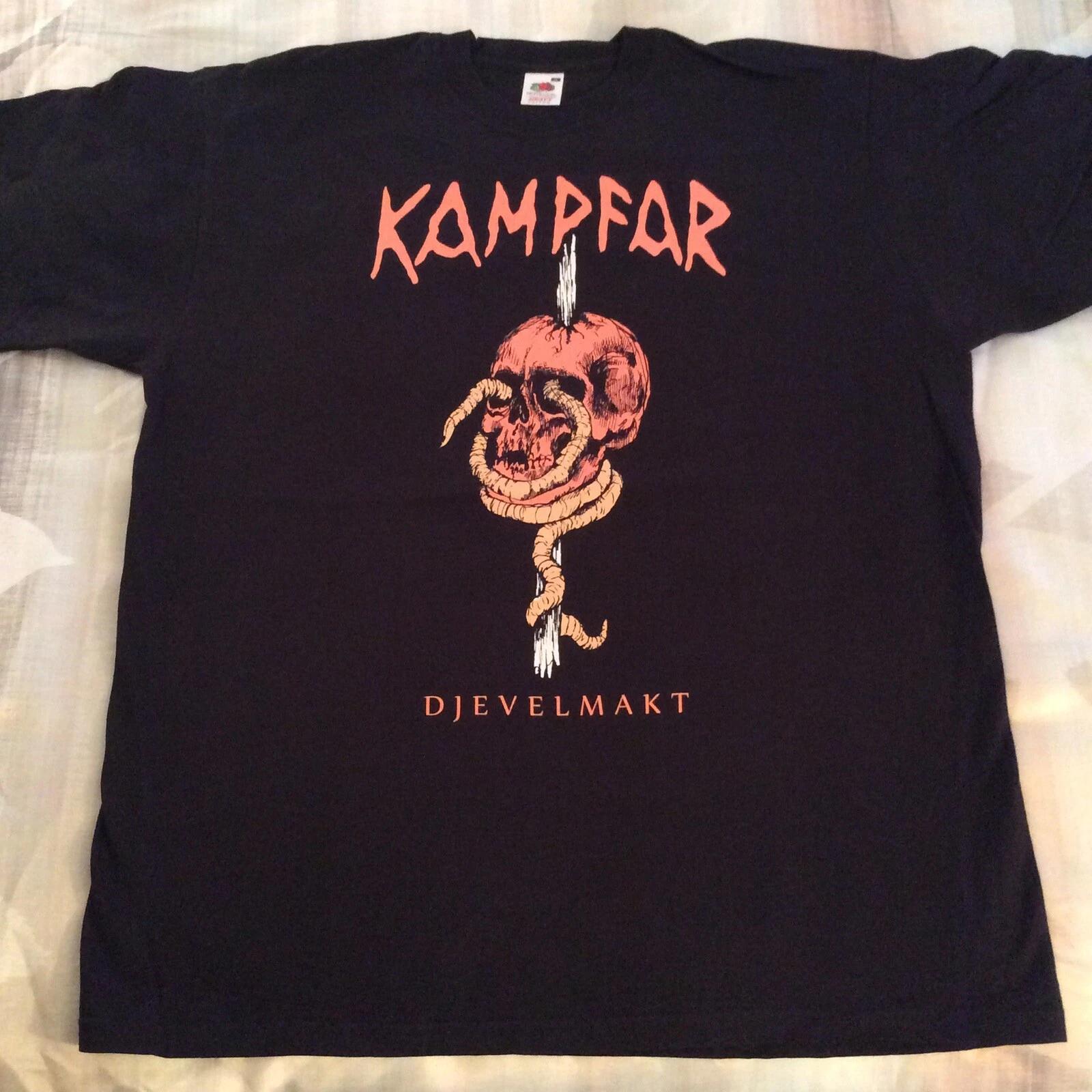 KAMPFAR Djevelmakt Shirt XL, The Chasm, Inquisition, Urgehal, Urfaust, Naglfar S