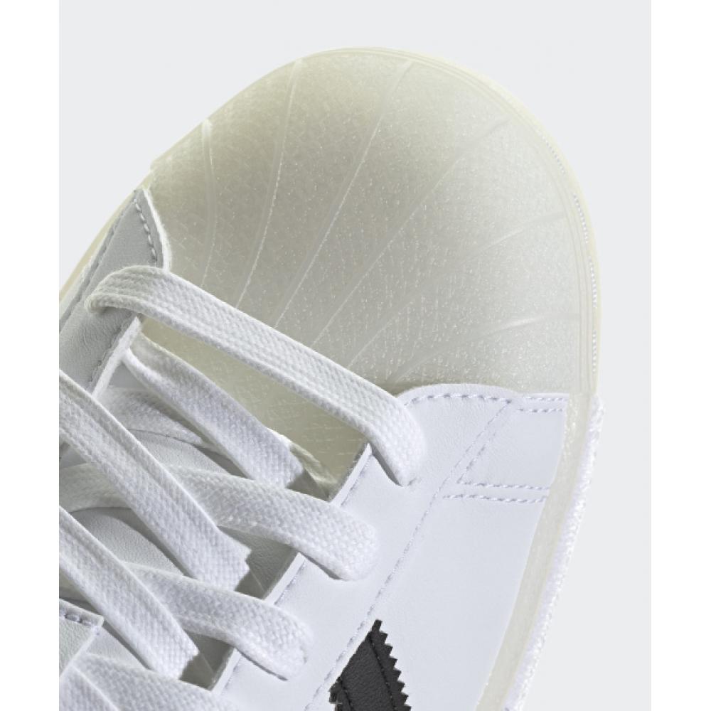 Adidas Superstar Bubble   White  Pink Ih3116